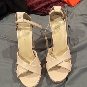 Nude heels